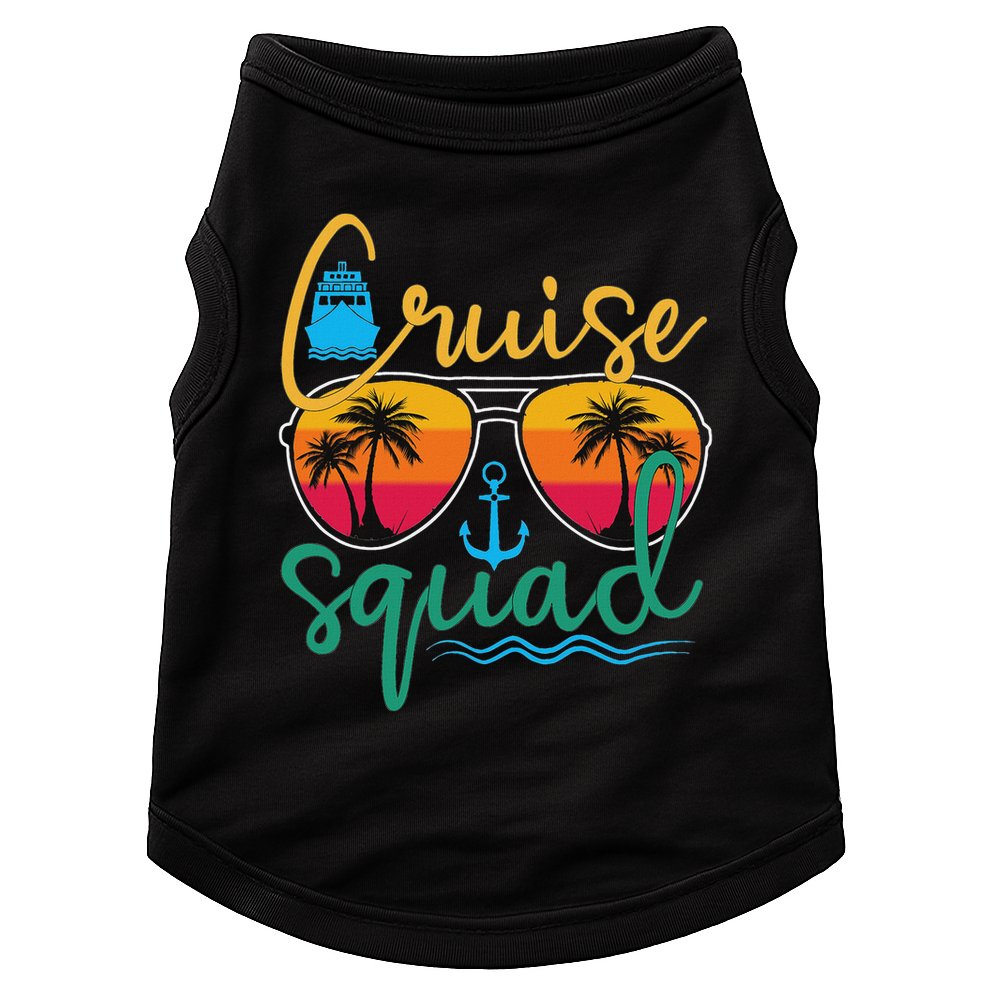 Cruise Squad 2025 Family Vacation Beach Matching Groupe Doggie Tank
