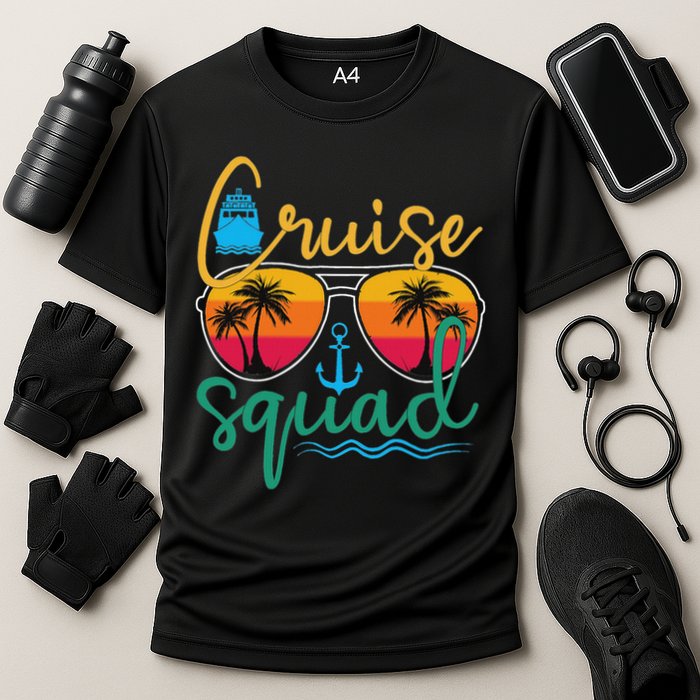 Cruise Squad 2025 Family Vacation Beach Matching Groupe Performance Shirt