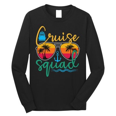 Cruise Squad 2025 Family Vacation Beach Matching Groupe Long Sleeve Shirt