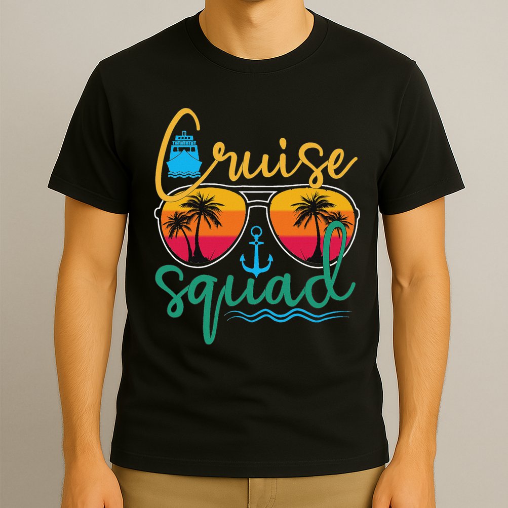 Cruise Squad 2025 Family Vacation Beach Matching Groupe T-Shirt