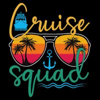 Cruise Squad 2025 Family Vacation Beach Matching Groupe Impact Tech Backpack