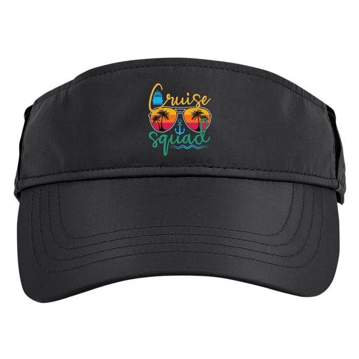 Cruise Squad 2025 Family Vacation Beach Matching Groupe Adult Drive Performance Visor