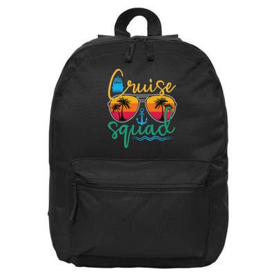 Cruise Squad 2025 Family Vacation Beach Matching Groupe 16 in Basic Backpack