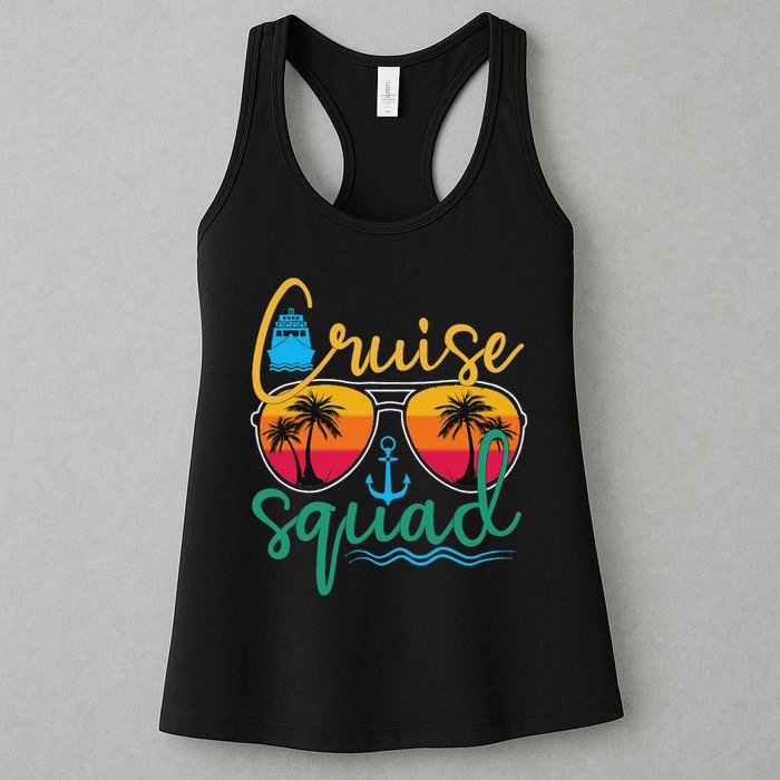 Cruise Squad 2025 Family Vacation Beach Matching Groupe Womens Tank Top
