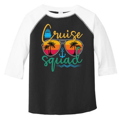 Cruise Squad 2025 Family Vacation Beach Matching Groupe Toddler Fine Jersey T-Shirt