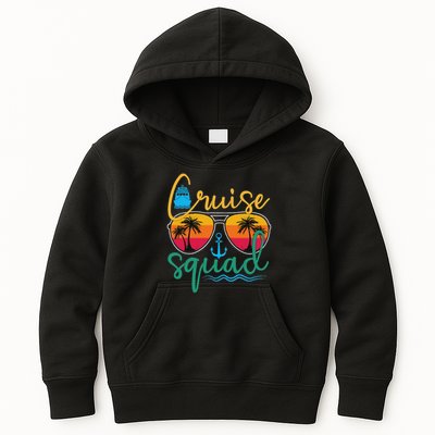 Cruise Squad 2025 Family Vacation Beach Matching Groupe Kids Hoodie