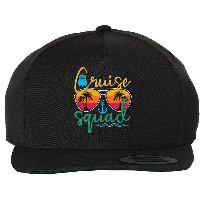 Cruise Squad 2025 Family Vacation Beach Matching Groupe Wool Snapback Cap