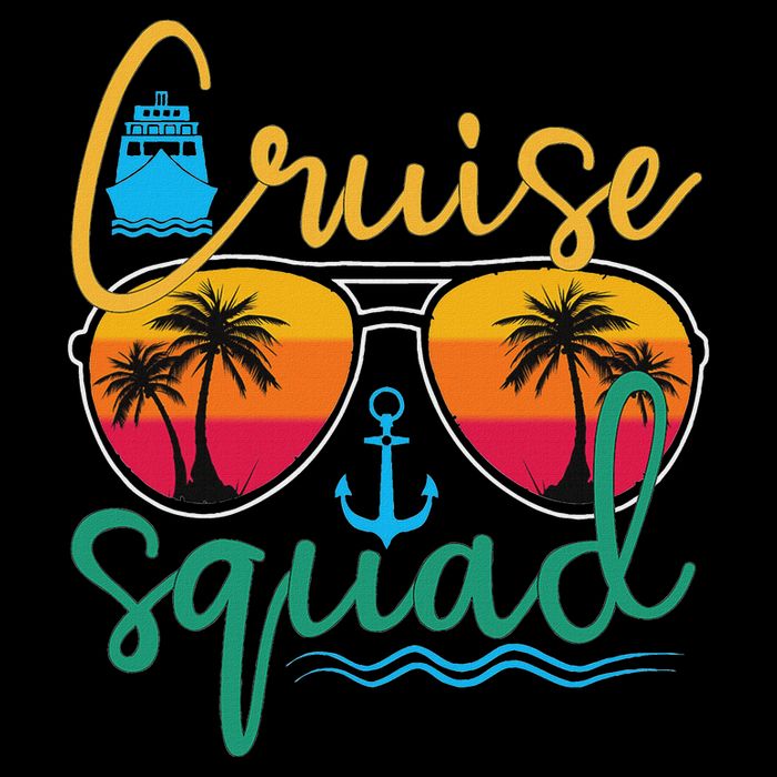 Cruise Squad 2025 Family Vacation Beach Matching Groupe Wool Snapback Cap
