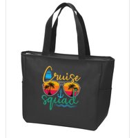 Cruise Squad 2025 Family Vacation Beach Matching Groupe Zip Tote Bag