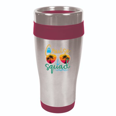 Cruise Squad 2025 Family Vacation Beach Matching Groupe 16oz Travel Tumbler