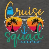 Cruise Squad 2025 Family Vacation Beach Matching Groupe Vector Backpack