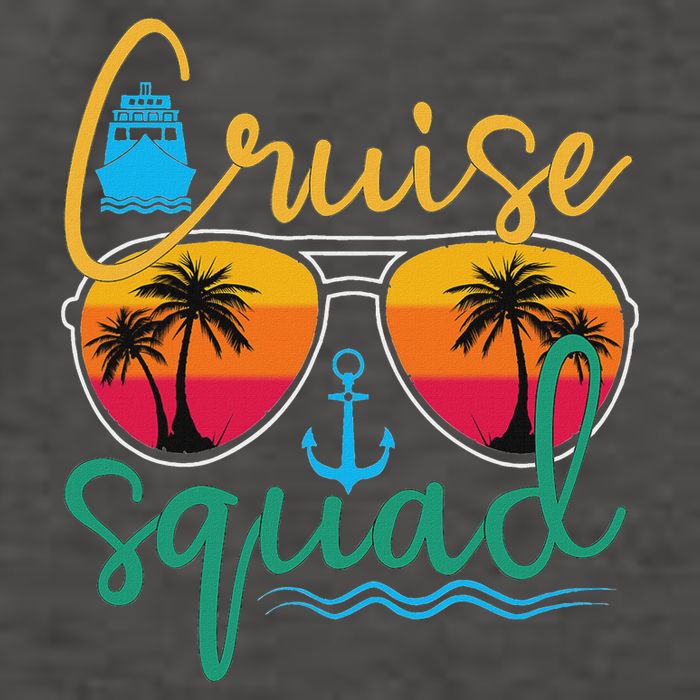 Cruise Squad 2025 Family Vacation Beach Matching Groupe Vector Backpack
