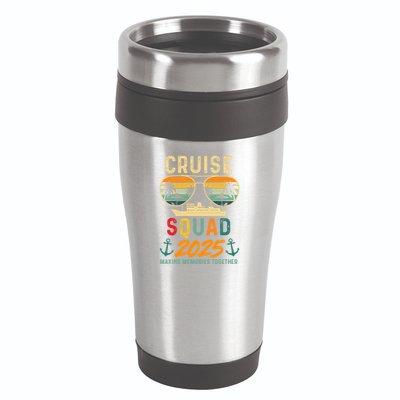 Cruise Squad 2025 Family Vacation Matching Group Summer Gift 16oz Travel Tumbler