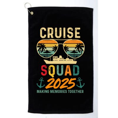 Cruise Squad 2025 Family Vacation Matching Group Summer Gift Golf Towel