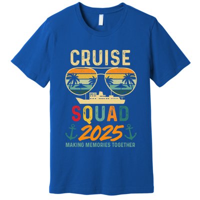 Cruise Squad 2025 Family Vacation Matching Group Summer Gift Premium T-Shirt