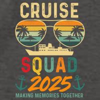 Cruise Squad 2025 Family Vacation Matching Group Summer Gift Vector Backpack