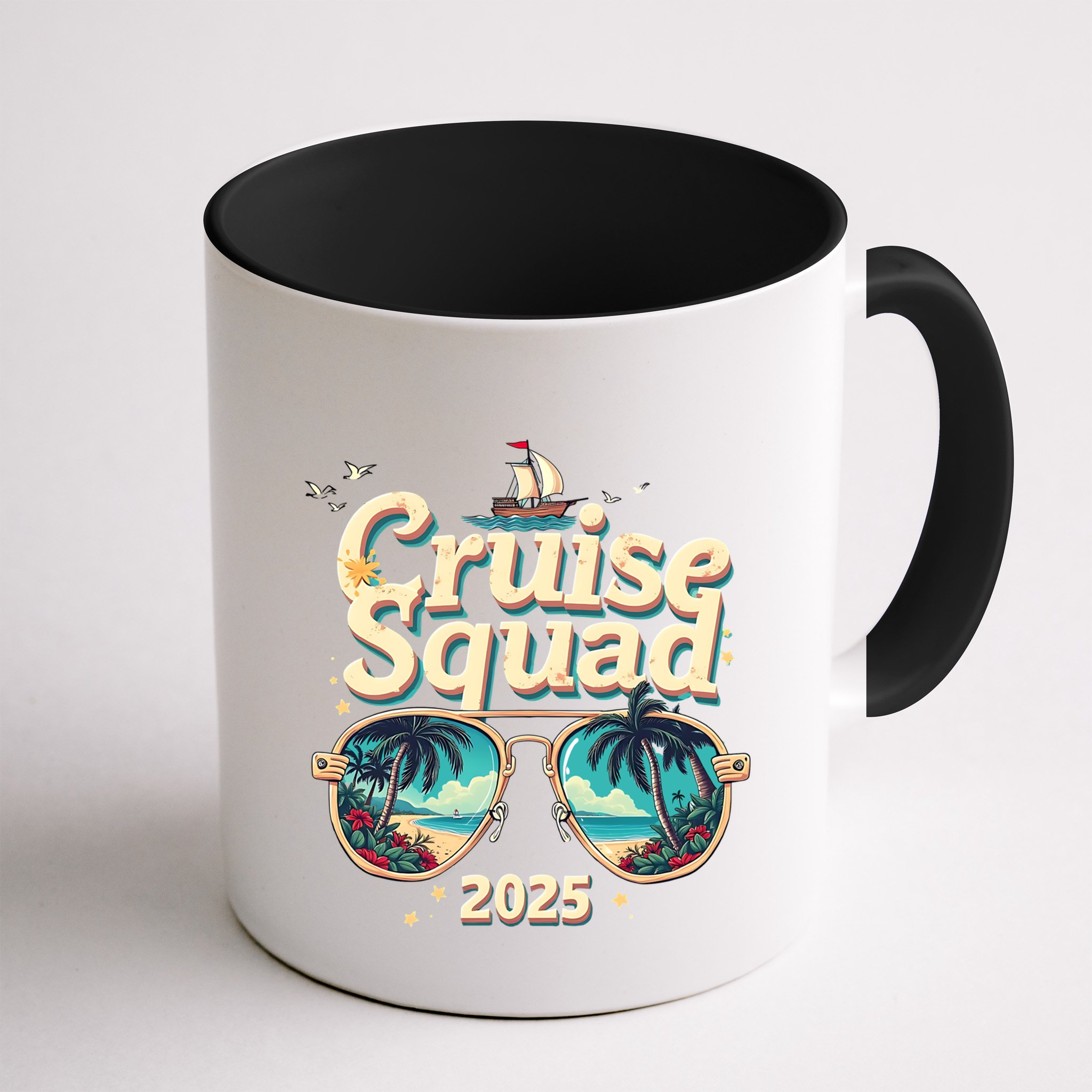 Cruise Squad 2025 Family Vacation Trip Summer Memories Cute Gift Mug