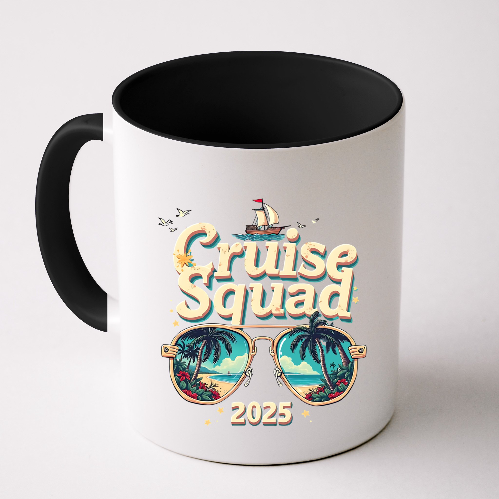 Cruise Squad 2025 Family Vacation Trip Summer Memories Cute Gift Mug