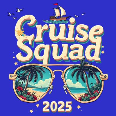 Cruise Squad 2025 Family Vacation Trip Summer Memories Cute Gift T-Shirt