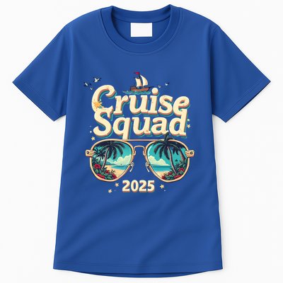 Cruise Squad 2025 Family Vacation Trip Summer Memories Cute Gift Tall T-Shirt