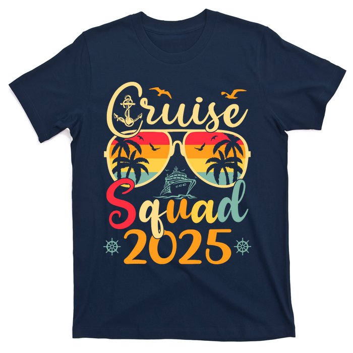 Cruise Squad 2025 Summer Vacation Matching Family Cruise T-Shirt