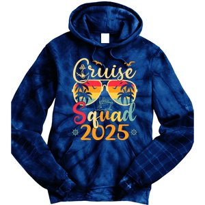 Cruise Squad 2025 Summer Vacation Matching Family Cruise Tie Dye Hoodie