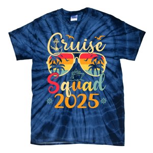 Cruise Squad 2025 Summer Vacation Matching Family Cruise Tie-Dye T-Shirt