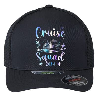 Cruise Squad 2024 Matching Family Vacation Flexfit Unipanel Trucker Cap