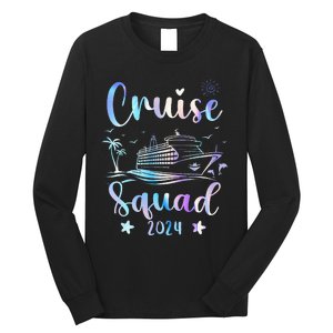 Cruise Squad 2024 Matching Family Vacation Long Sleeve Shirt