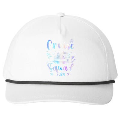 Cruise Squad 2024 Matching Family Vacation Snapback Five-Panel Rope Hat