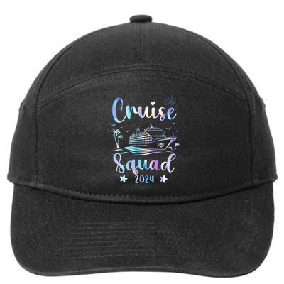 Cruise Squad 2024 Matching Family Vacation 7-Panel Snapback Hat