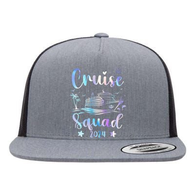 Cruise Squad 2024 Matching Family Vacation Flat Bill Trucker Hat