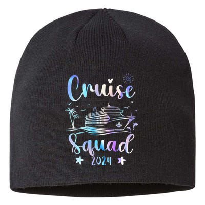 Cruise Squad 2024 Matching Family Vacation Sustainable Beanie