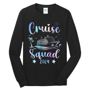 Cruise Squad 2024 Matching Family Vacation Tall Long Sleeve T-Shirt