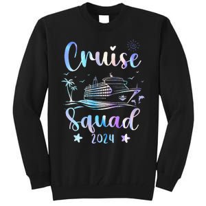 Cruise Squad 2024 Matching Family Vacation Tall Sweatshirt