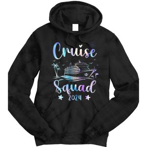 Cruise Squad 2024 Matching Family Vacation Tie Dye Hoodie