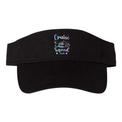 Cruise Squad 2024 Matching Family Vacation Valucap Bio-Washed Visor