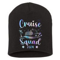 Cruise Squad 2024 Matching Family Vacation Short Acrylic Beanie