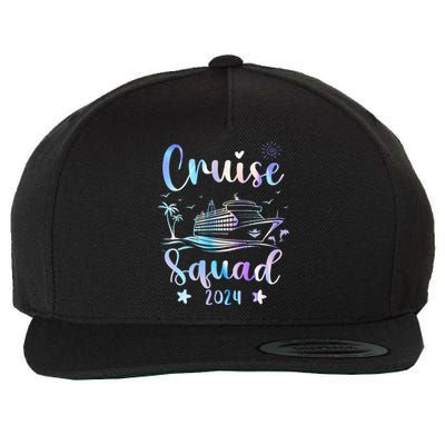 Cruise Squad 2024 Matching Family Vacation Wool Snapback Cap