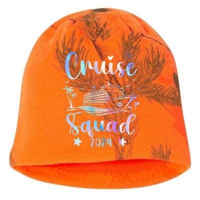 Cruise Squad 2024 Matching Family Vacation Kati - Camo Knit Beanie