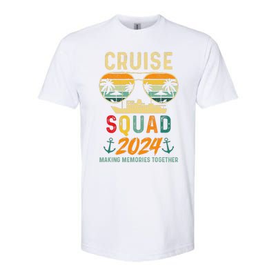 Cruise Squad 2024 Family Vacation Matching Group Summer Softstyle® CVC T-Shirt