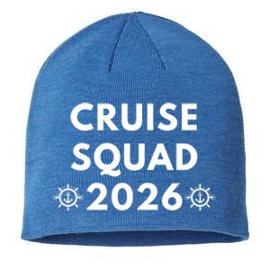 Cruise Squad 2026 Cruising Vacation Trip Family Matching Cute Gift Sustainable Beanie