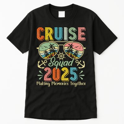 Cruise Squad 2025 Family Group Matching Summer Vacation Tall T-Shirt