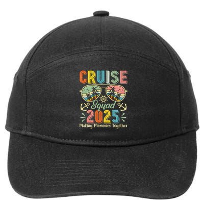 Cruise Squad 2025 Family Group Matching Summer Vacation 7-Panel Snapback Hat