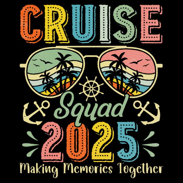 Cruise Squad 2025 Family Group Matching Summer Vacation 16 in Basic Backpack