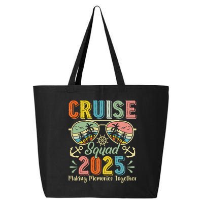 Cruise Squad 2025 Family Group Matching Summer Vacation 25L Jumbo Tote