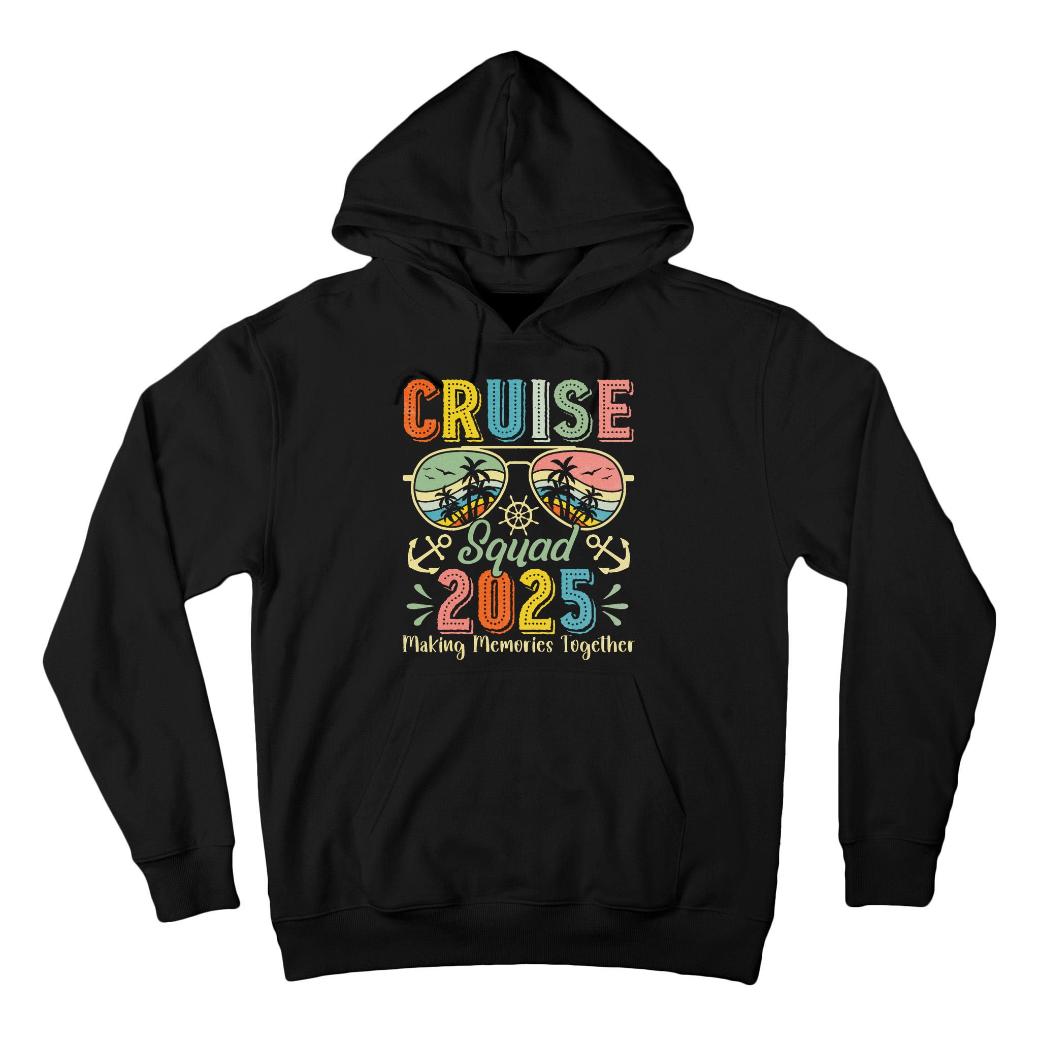 Cruise Squad 2025 Family Group Matching Summer Vacation Tall Hoodie