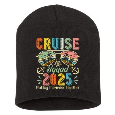 Cruise Squad 2025 Family Group Matching Summer Vacation Short Acrylic Beanie