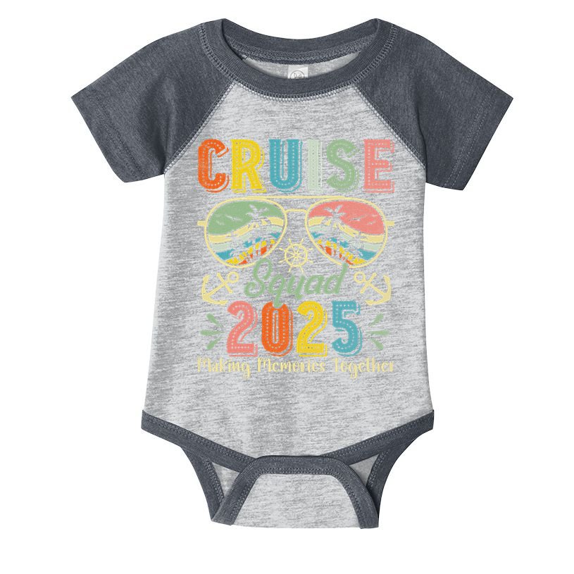 Cruise Squad 2025 Family Group Matching Summer Vacation Infant Baby Jersey Bodysuit