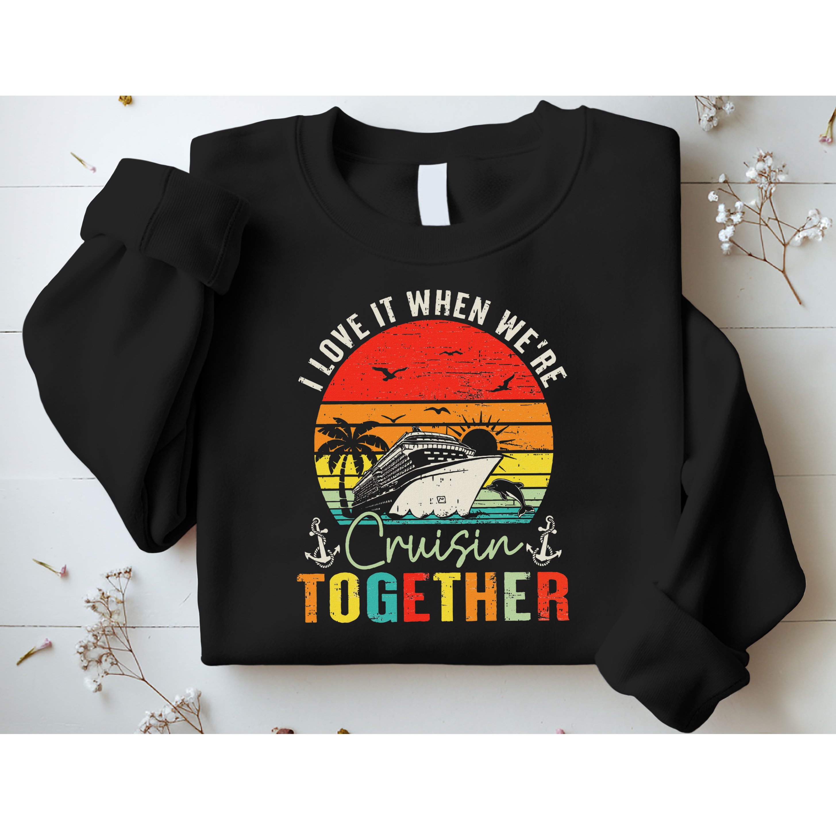 Cruise Squad 2025 Outfits Friends Family Couples Matching Sweatshirt